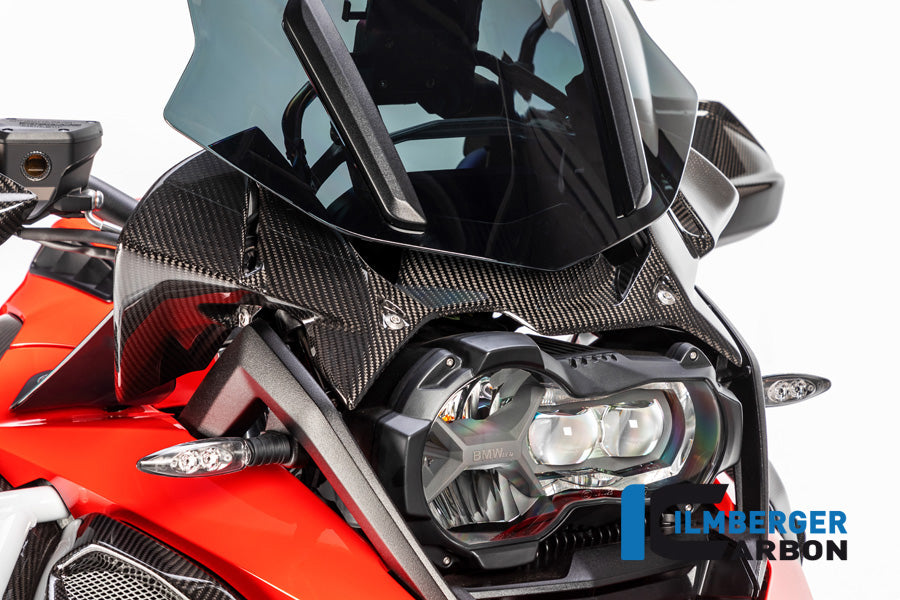 Ilmberger Carbon Fiber Instrument Panel Wind Guard - BMW R1250GS / R1250GS Adventure 2019-2020