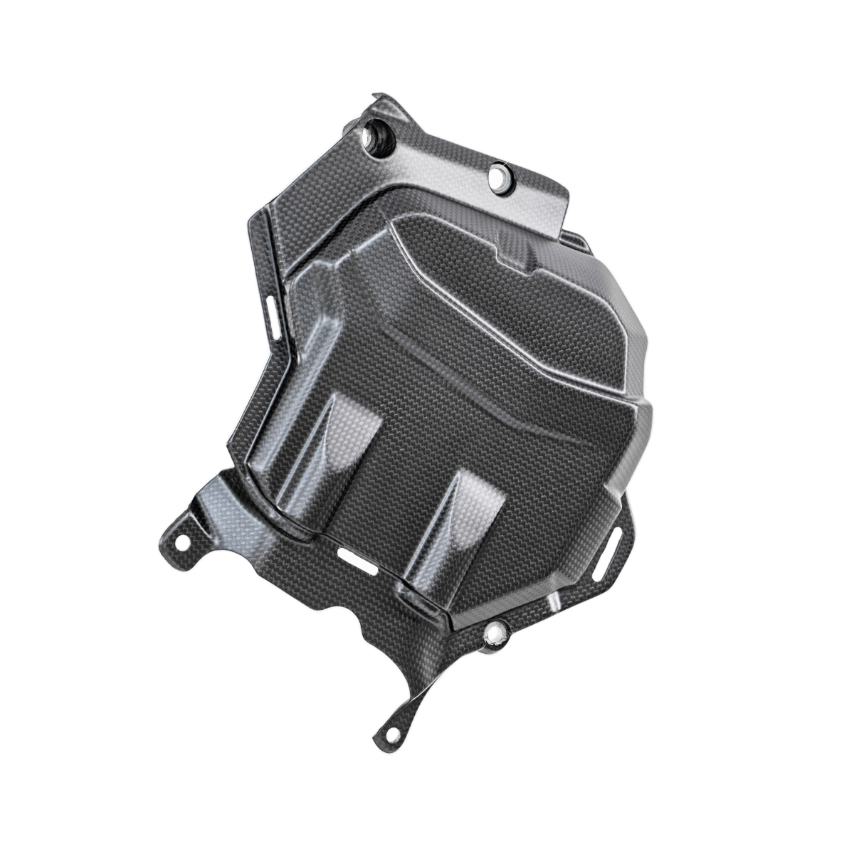 Ilmberger Carbon Fiber Left Side Cylinder Head Covers - Ducati Multistrada V4 / Multistrada V4 S 2021-2026