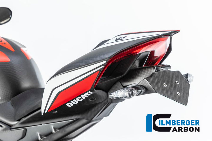 Ilmberger Carbon Fiber Monoposto Rear Seat Cover - Ducati Panigale V4 / Panigale V4 R 2018-2024