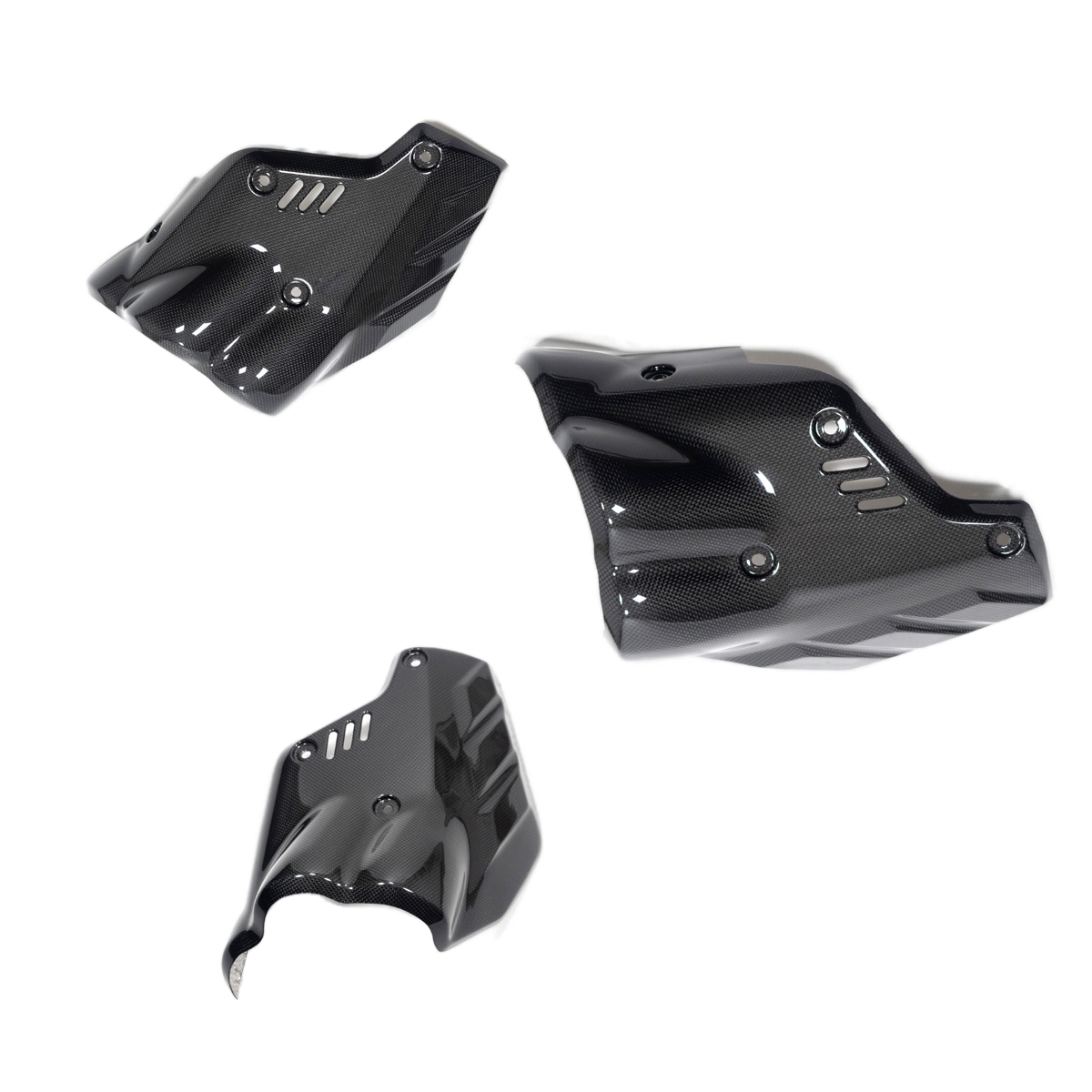 Ilmberger Carbon Fiber Muffler Cover - Ducati Diavel V4 2023-2025