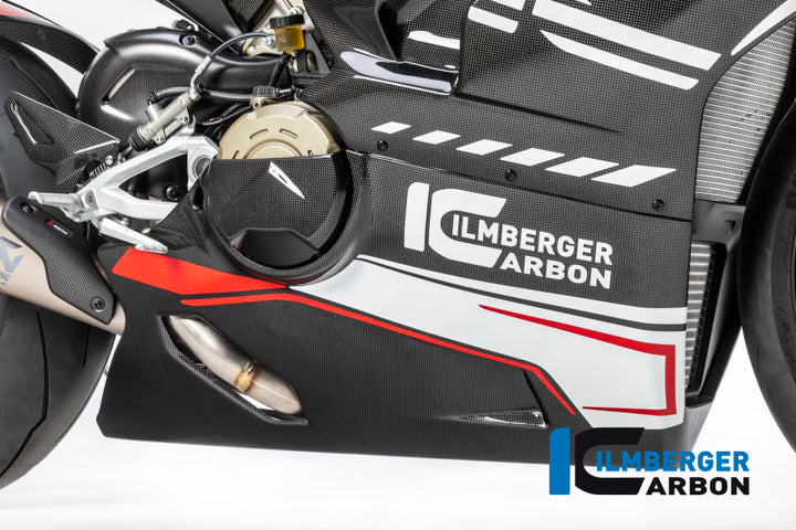 Ilmberger Carbon Fiber RACE VERSION Bellypan - Ducati Panigale V4 / Panigale V4 R 2018-2024