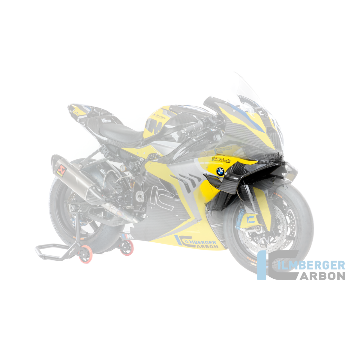 Ilmberger Carbon Fiber RACE VERSION Right Side Winglet - BMW M1000RR 2025-2026