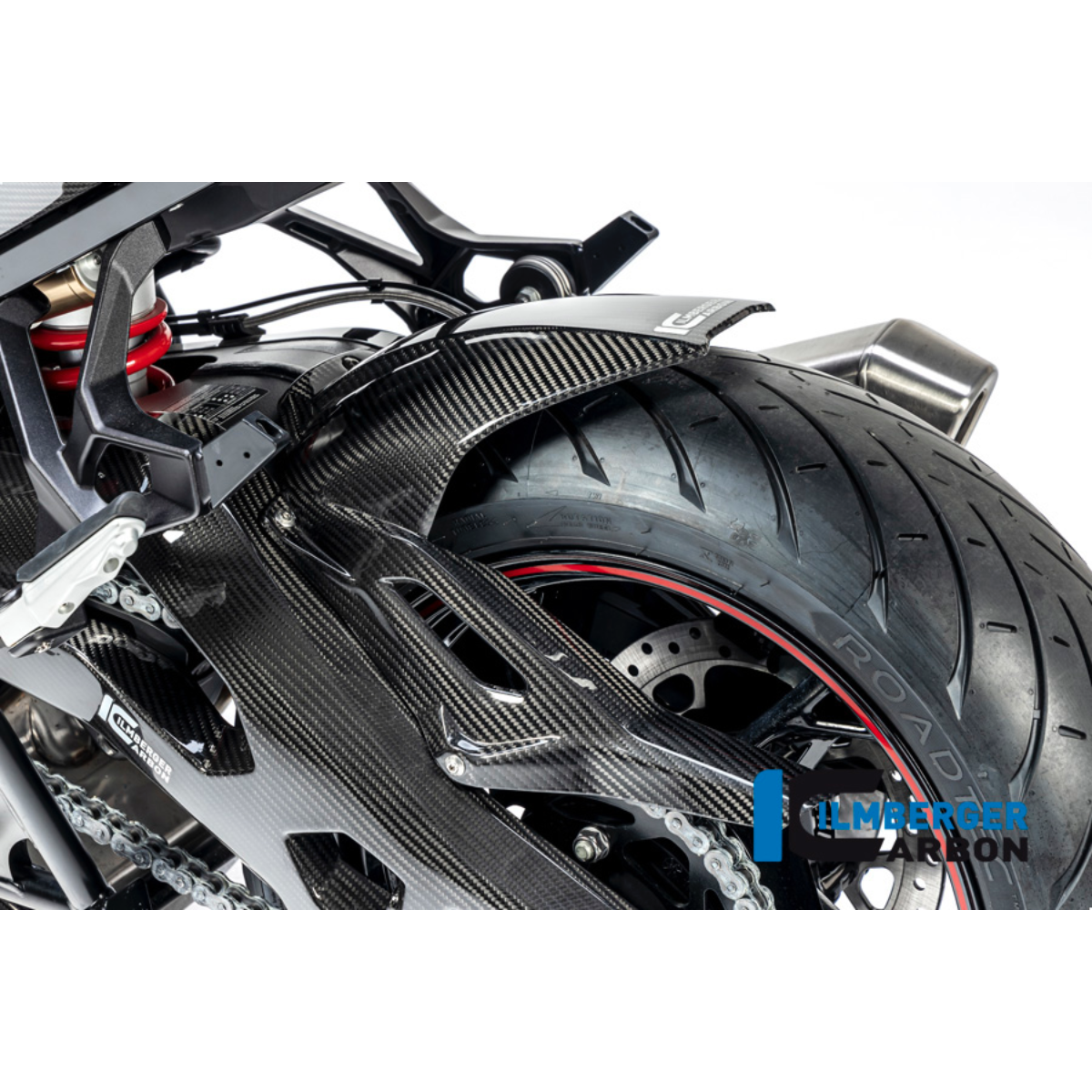 Ilmberger Carbon Fiber Rear Hugger - BMW S1000XR 2020-2026