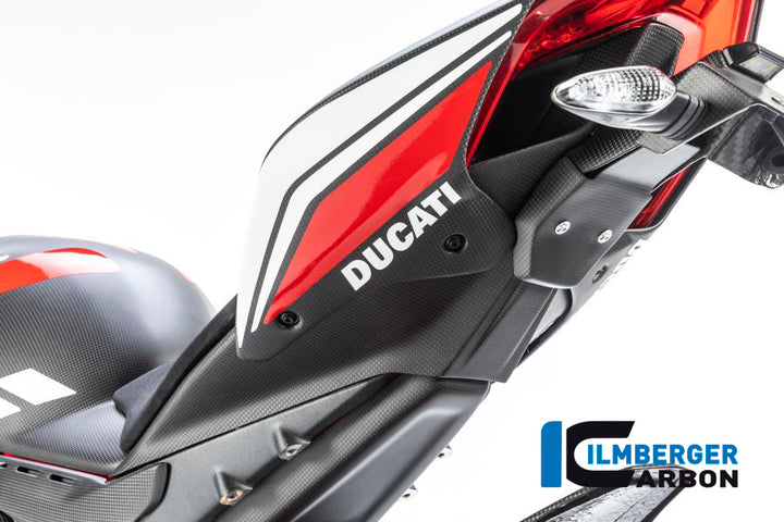 Ilmberger Carbon Fiber Rear Undertail Cover - Ducati Panigale V4 / Panigale V4 R 2018-2024