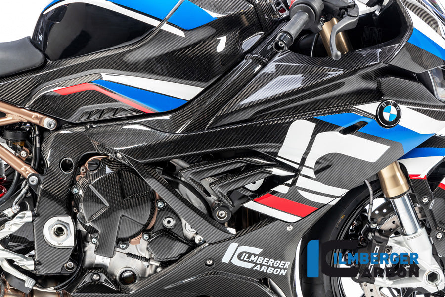 Ilmberger Carbon Fiber Right Side Large Version Frame Cover - BMW M1000RR / S1000RR 2020-2026