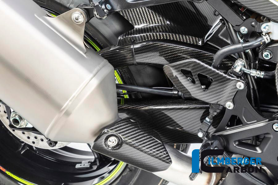 Ilmberger Carbon Fiber Right Side Swingarm Cover - Suzuki GSX-R1000 / GSX-R1000R 2017-2025