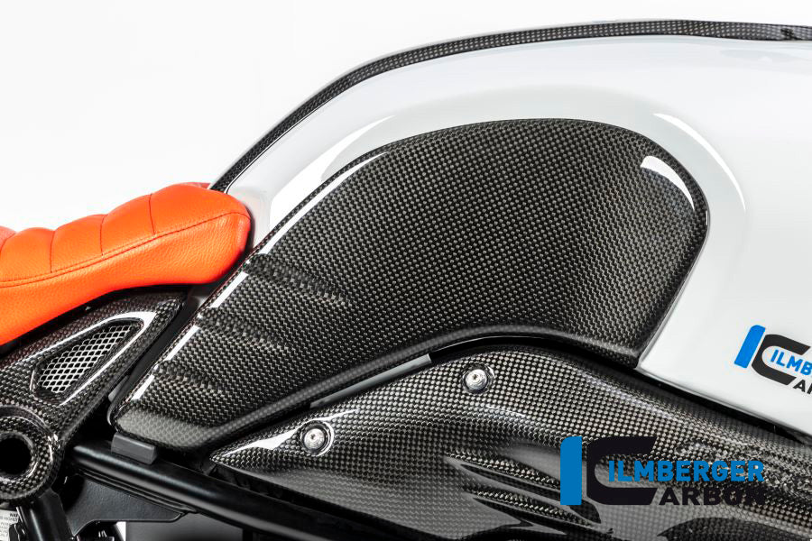 Ilmberger Carbon Fiber Side Tank Cover - BMW R nineT / R nineT Racer 2014-2023