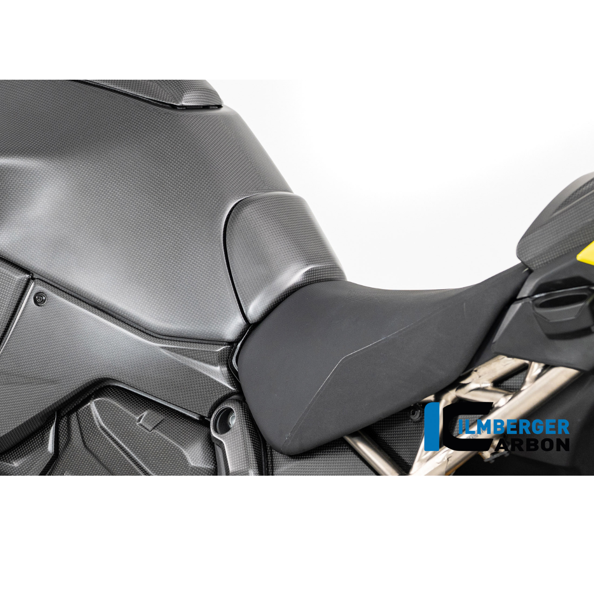 Ilmberger Carbon Fiber Tank Pad - Ducati Multistrada V4 / Multistrada V4 S 2021-2026