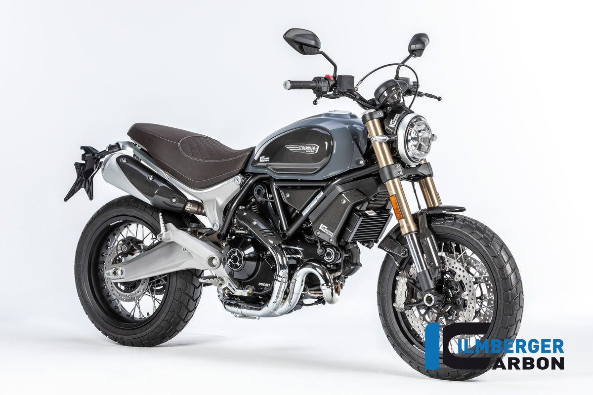 Ilmberger Carbon Fiber Tank Side Panel - Ducati Scrambler 1100 / Scrambler 1100 Special 2018-2019