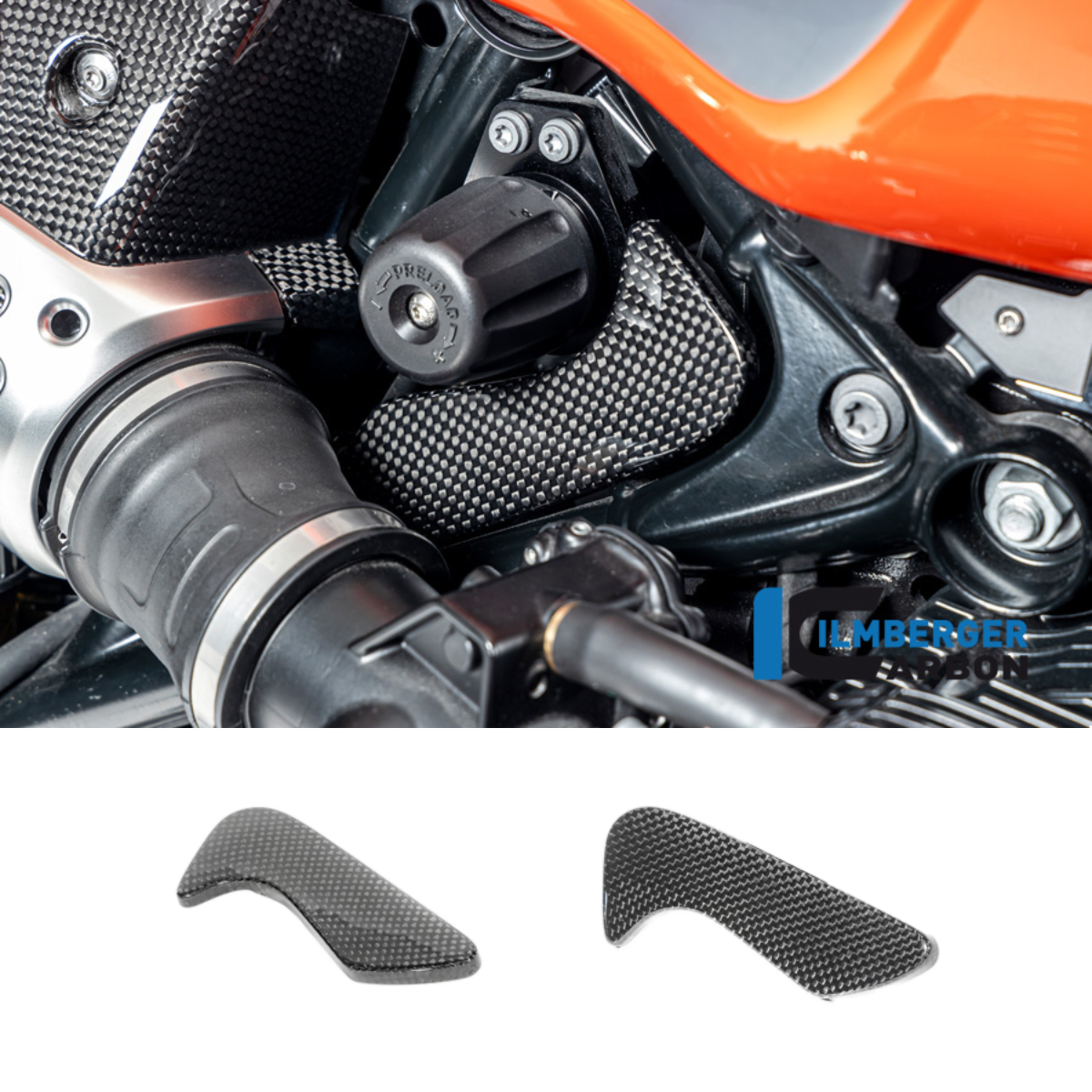 Ilmberger Carbon Fiber Toolbox Cover - BMW R 12 nineT 2024-2026