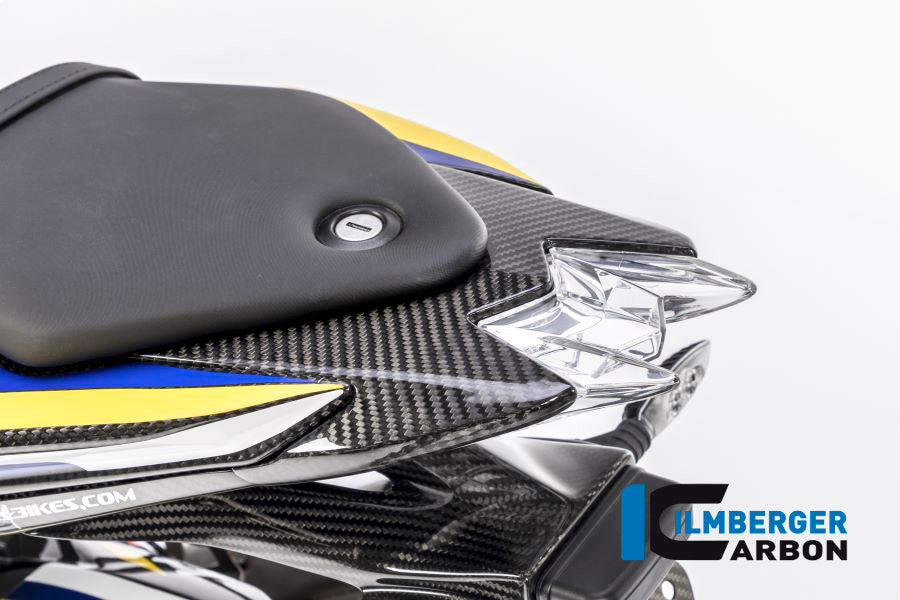 Ilmberger Carbon Fiber Upper Rear Tail Light Center Surround Piece - BMW S1000R / S1000RR 2014-2020