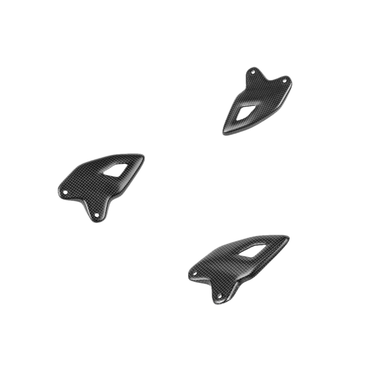 Ilmberger Carbon Matte Carbon Fiber Left Side Heel Guard - Ducati Panigale V4 / Panigale V4 S 2025-2026
