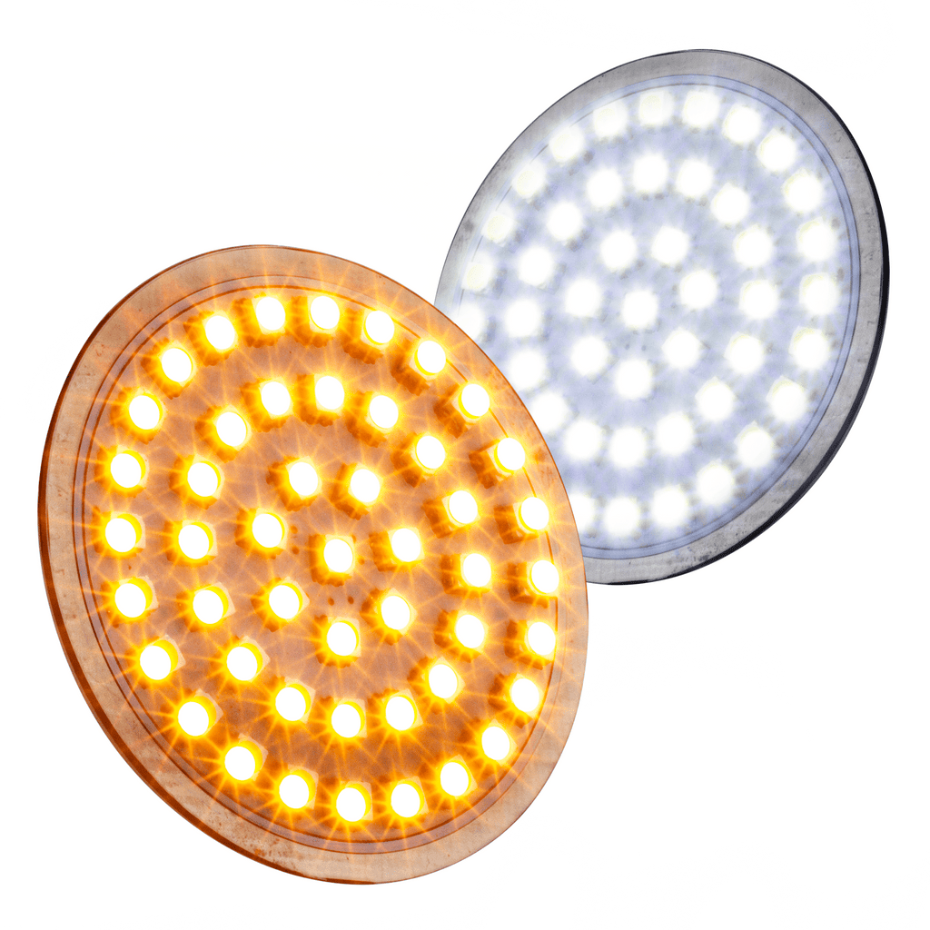 Eagle Lights 2" Generation II Front and Rear LED Turn Signals Kit for Harley-Davidson® Motorcycles- Front 1157 / Rear 1156 / Rear LEDs Red