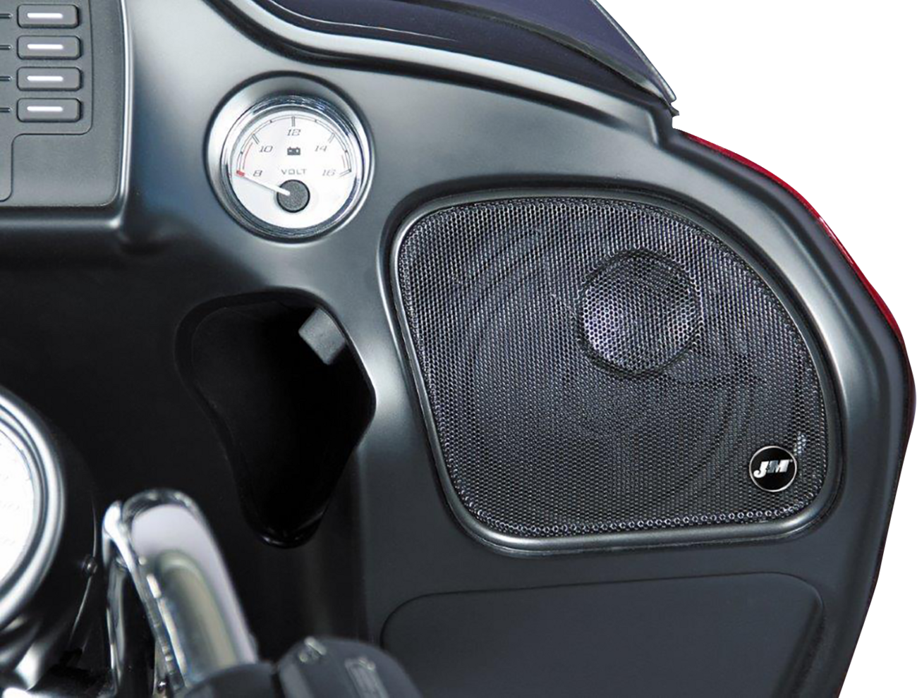 J & M Amplifier and Speaker Kit - Speaker/Amplifier Kit / 200 W / 2-Channel / '15-'25 FLTR 4405-0944