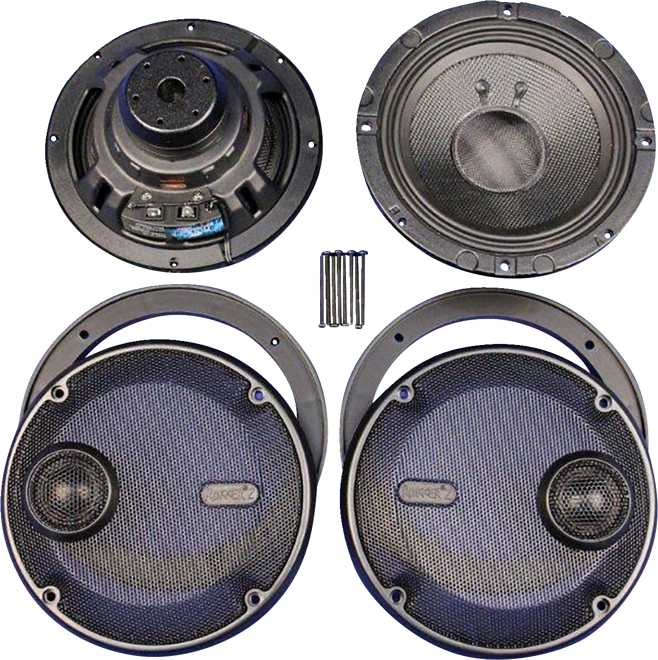 J & M Rear Trunk Speaker Kit - Speaker / Rear Trunk / '14-'22 FLHT/FLHX 4405-0883