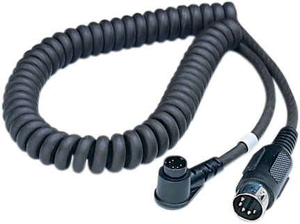 J & M Replacement Single-Section 5-Pin Cord - 1-Piece Headset Cord w/o Boot DS-112354