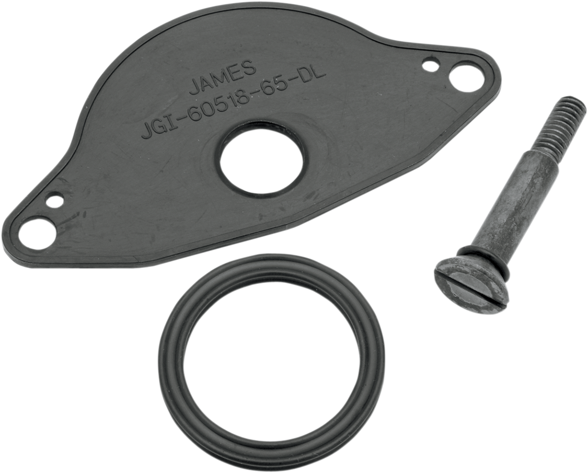 JAMES GASKET Deflector Plate Gasket/Seal Kit - Oil Deflector Gasket/Seal Kit / '65 Panhead/'66-'81 Big Twin 0934-2119