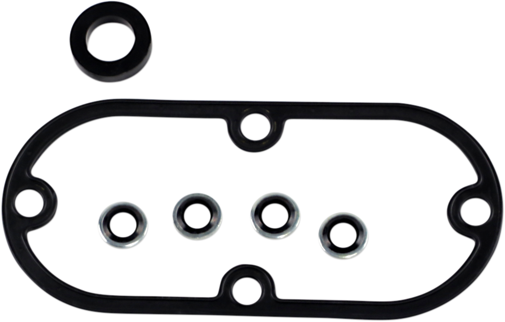 JAMES GASKET Inspection Cover Seal Kit - Inspection Cover Molded Rubber Oil Seal with Metal Insert / 4 Speed / Dyna/Softail/Big Twin 7808-1027