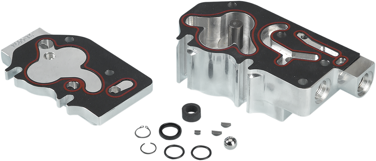 JAMES GASKET Oil Pump Repair Kit - Oil Pump Gasket/Seal Kit with Metal Beaded / EVO/Big Twin 0934-1552