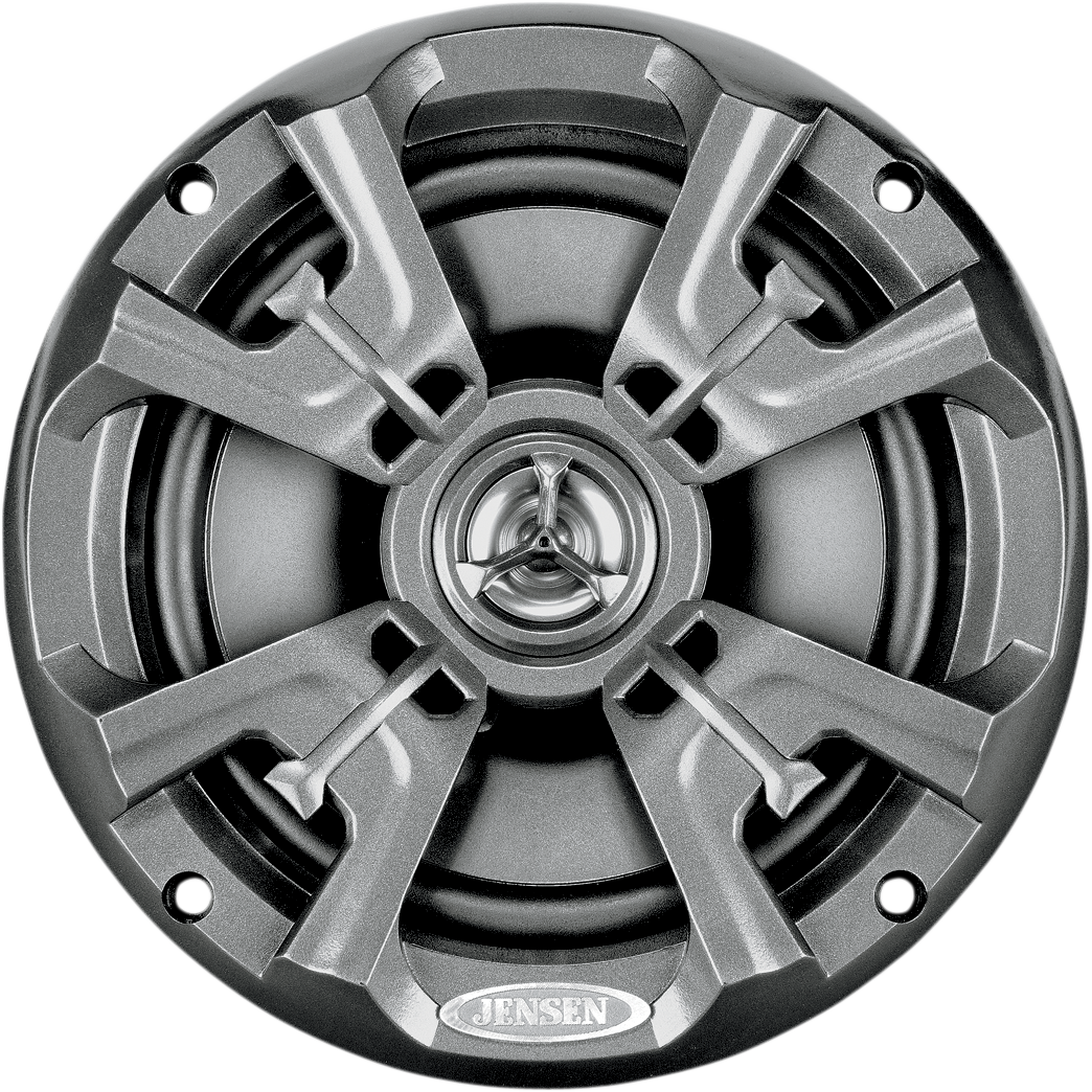 JENSEN 6-1/2” High-Performance Coaxial Speaker with Silk Dome Tweeter - Speaker with Tweeter / 6-1/2" / Universal 4405-0154