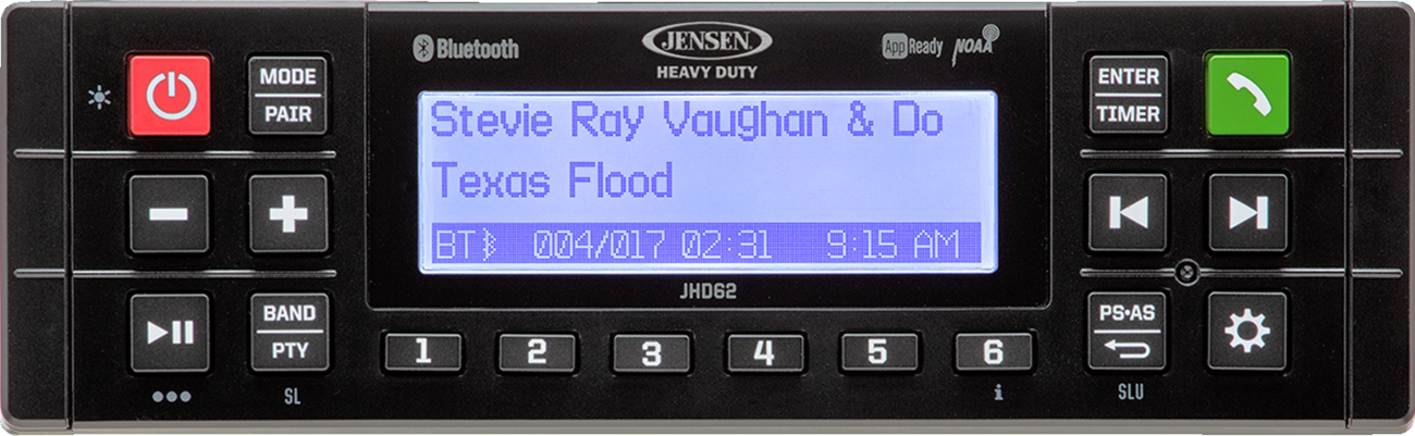 JENSEN Heavy Duty Bluetooth Stereo - 4401-0278