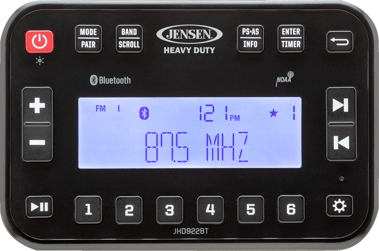 JENSEN Heavy Duty Bluetooth Stereo - 4401-0279