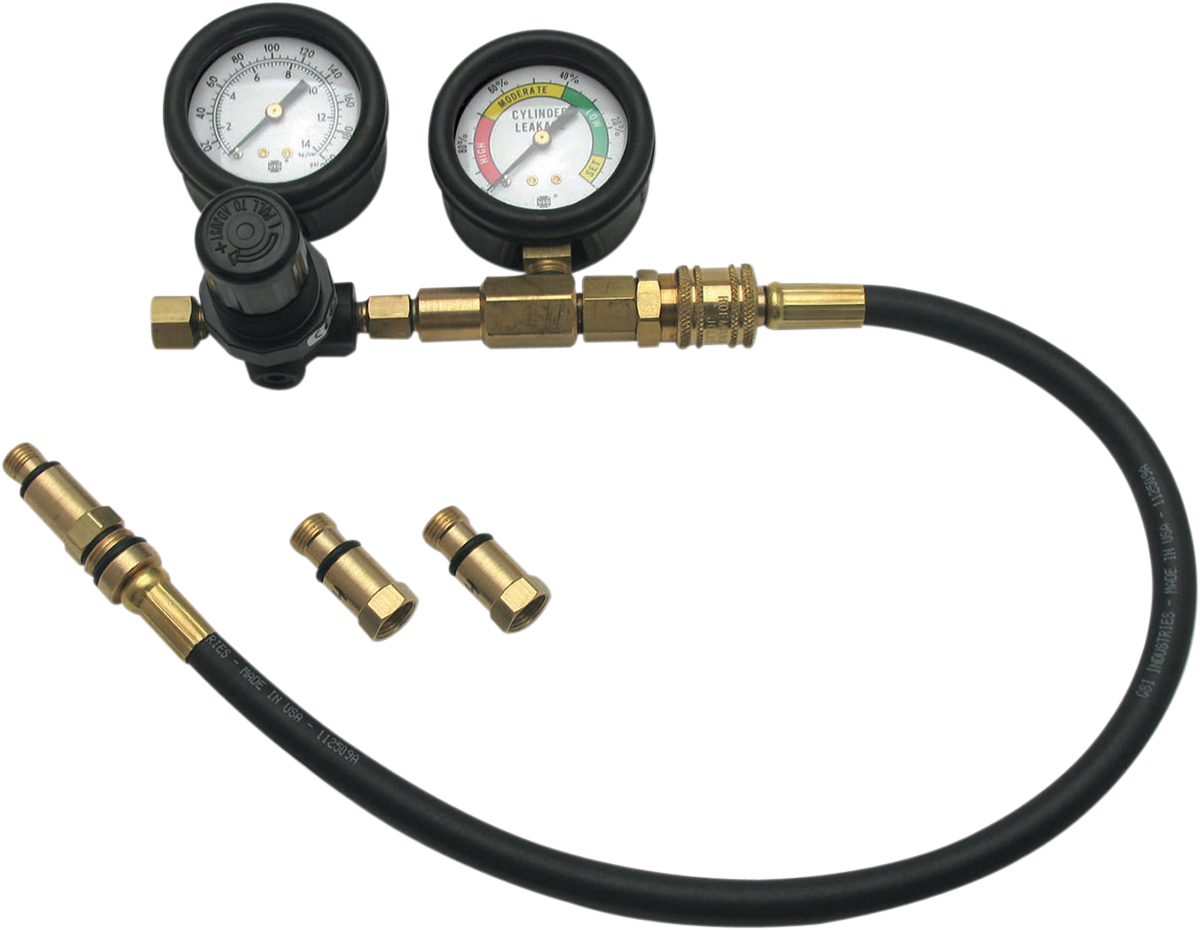 JIMS Dual Gauge Leakdown Tester - Cylinder Leakdown / 4-Stroke 3801-0173