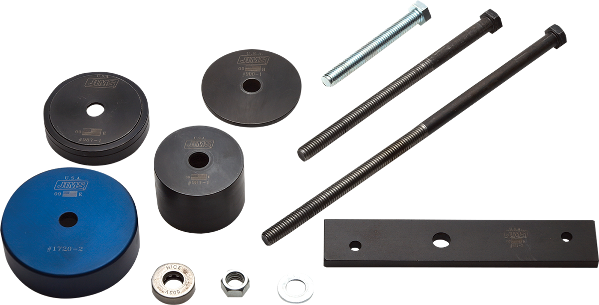 JIMS Harley Davidson Cruise Drive 6-Speed Main Drive Gear and Bearing Remover/Installer Kit - Main Drive Gear/Bearing Remover/Installer / 6-Speed 3802-0084