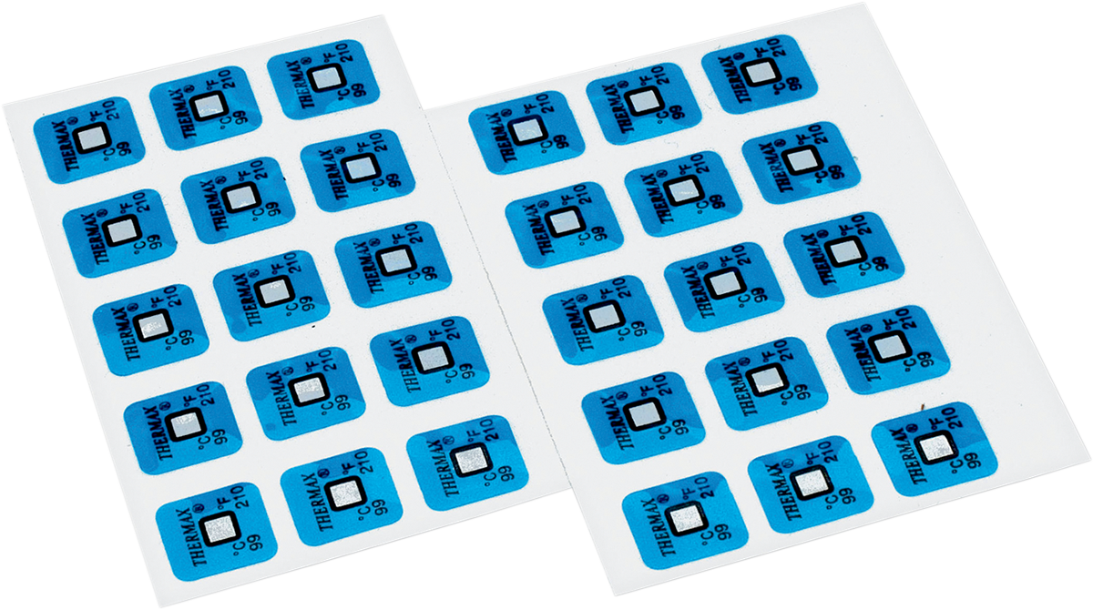 JIMS Surface Temperature Indicating Strips - Surface Temperature Strips / 30-Pack 3850-0200
