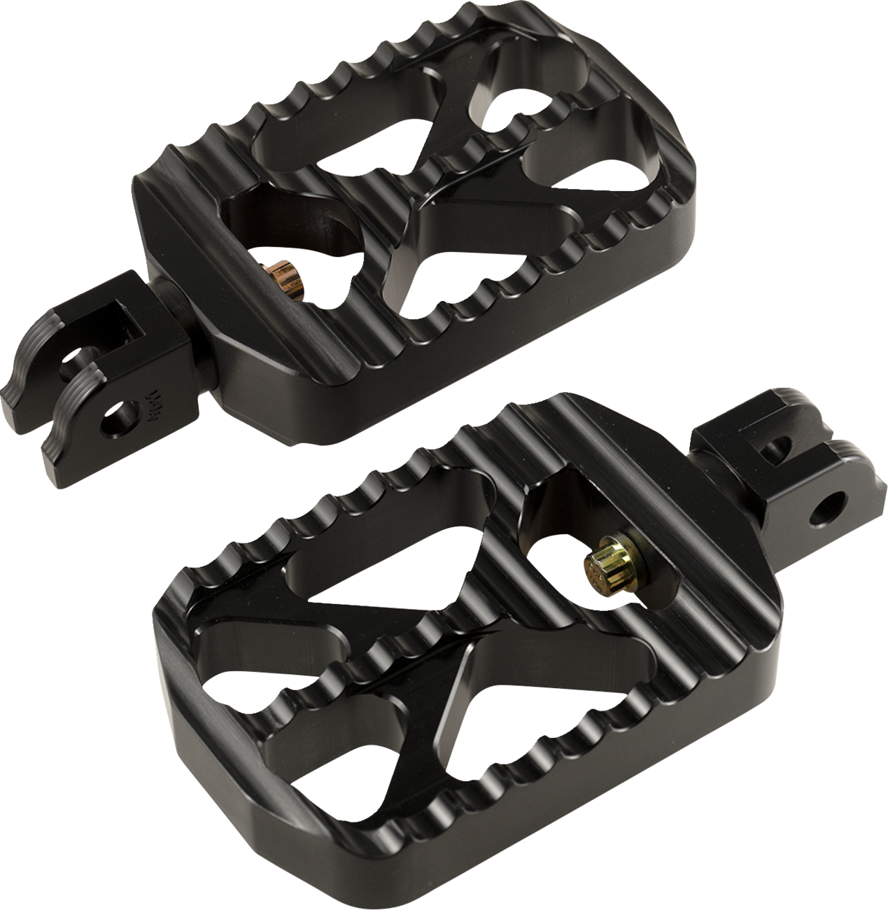 JOKER MACHINE Bear Claw Foot Pegs - Black / Harley-Davidson 1620-2643