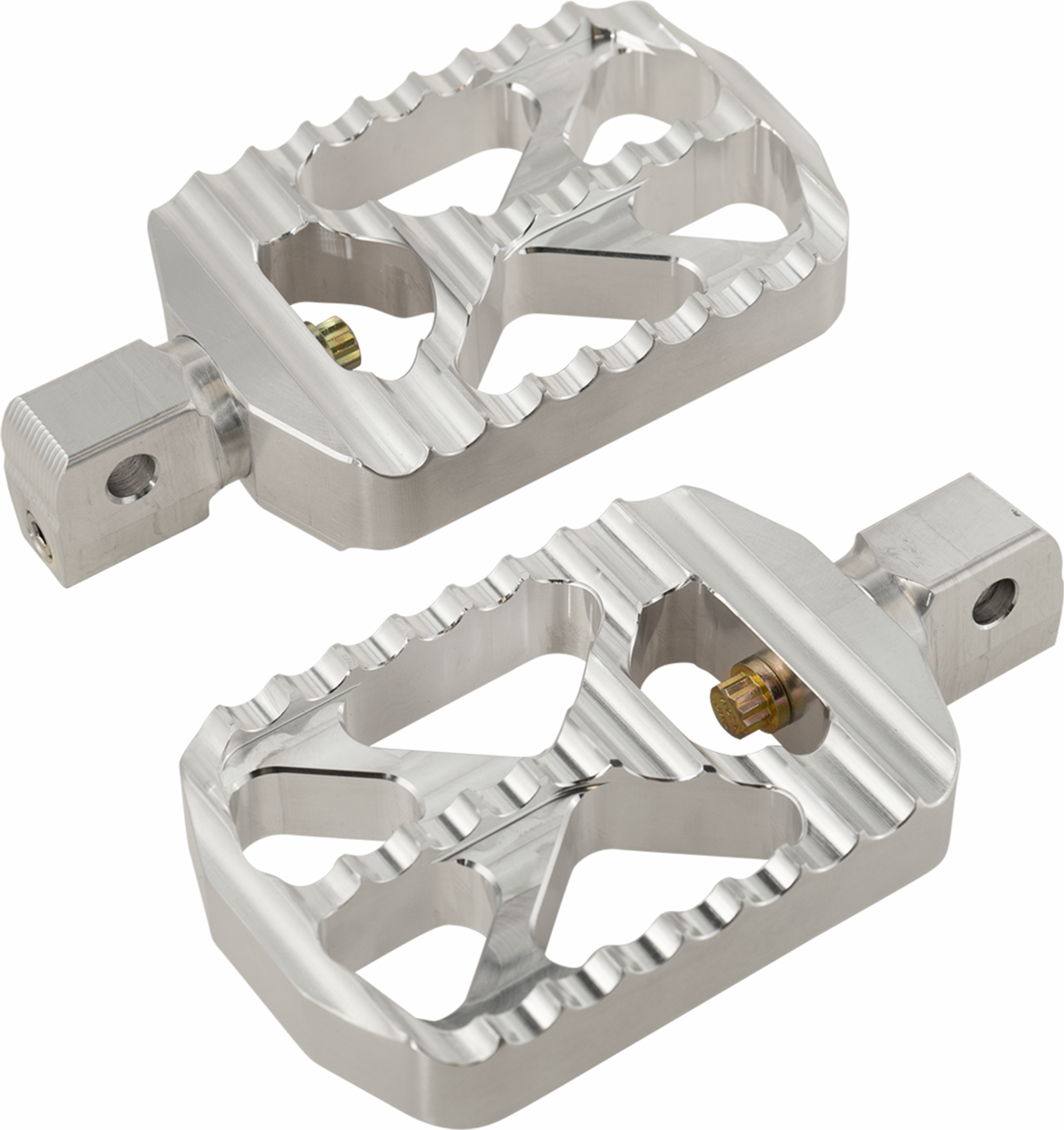 JOKER MACHINE Bear Claw Foot Pegs - Silver / Indian 1620-2640