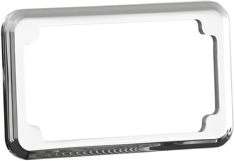 JOKER MACHINE Chrome License Plate Frame - License Plate Frame / Blind Hole / Chrome 2030-0138