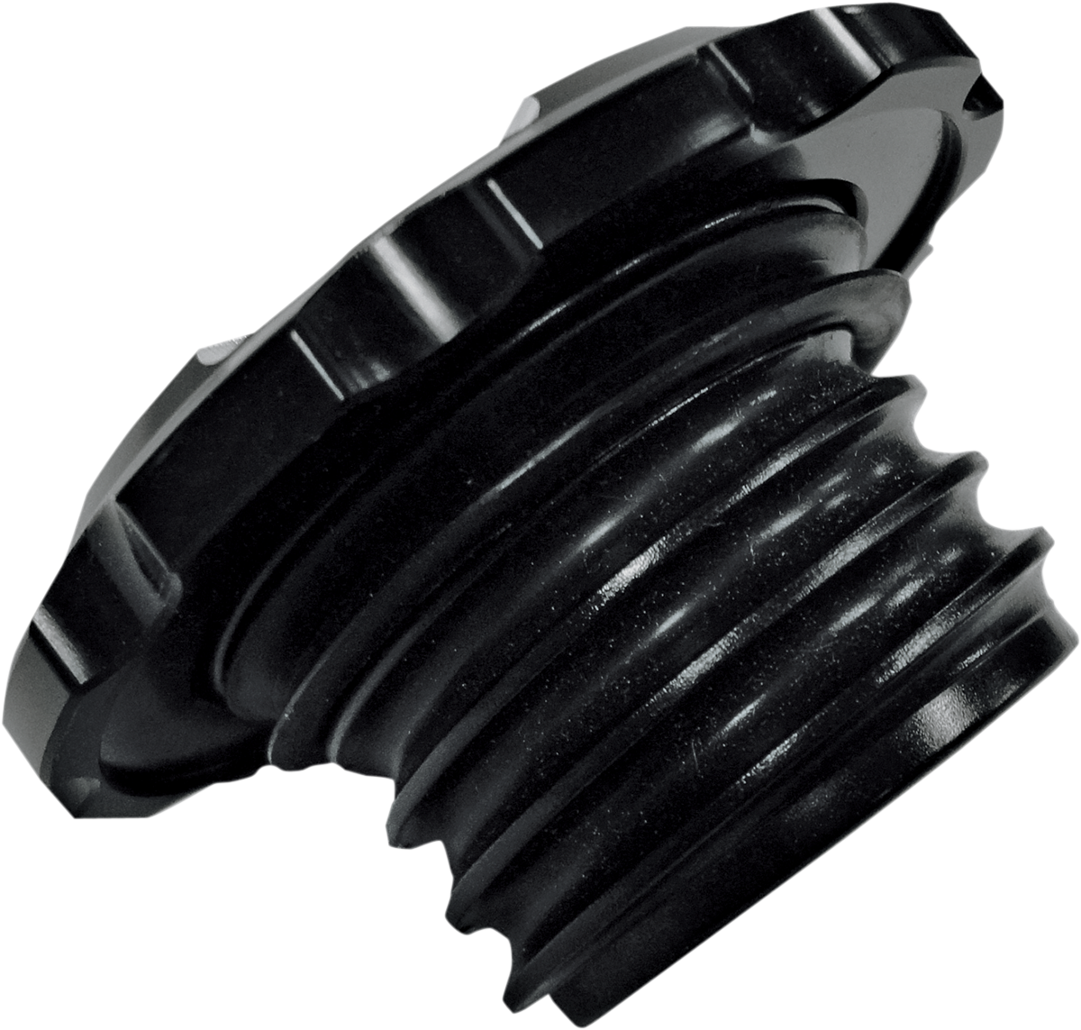 JOKER MACHINE Gas Cap — Techno - Gas Cap / Techno / Black / Harley-Davidson 0703-0354