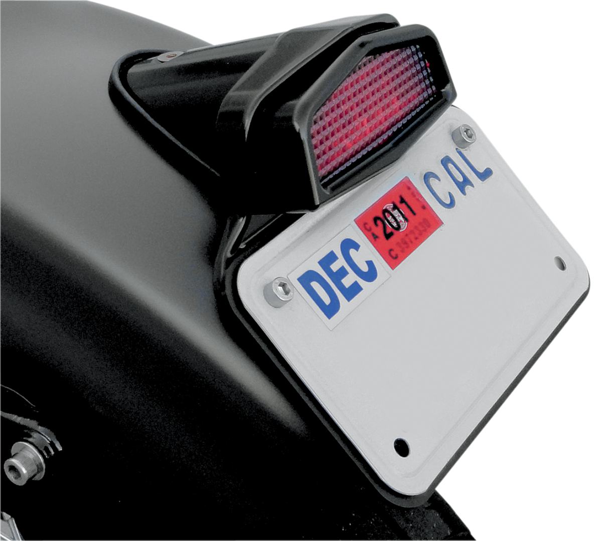 JOKER MACHINE License Plate Back Plate - Black 2030-0594