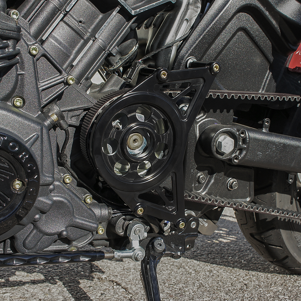 JOKER MACHINE Pulley Cover - Black / Scout 1201-0851