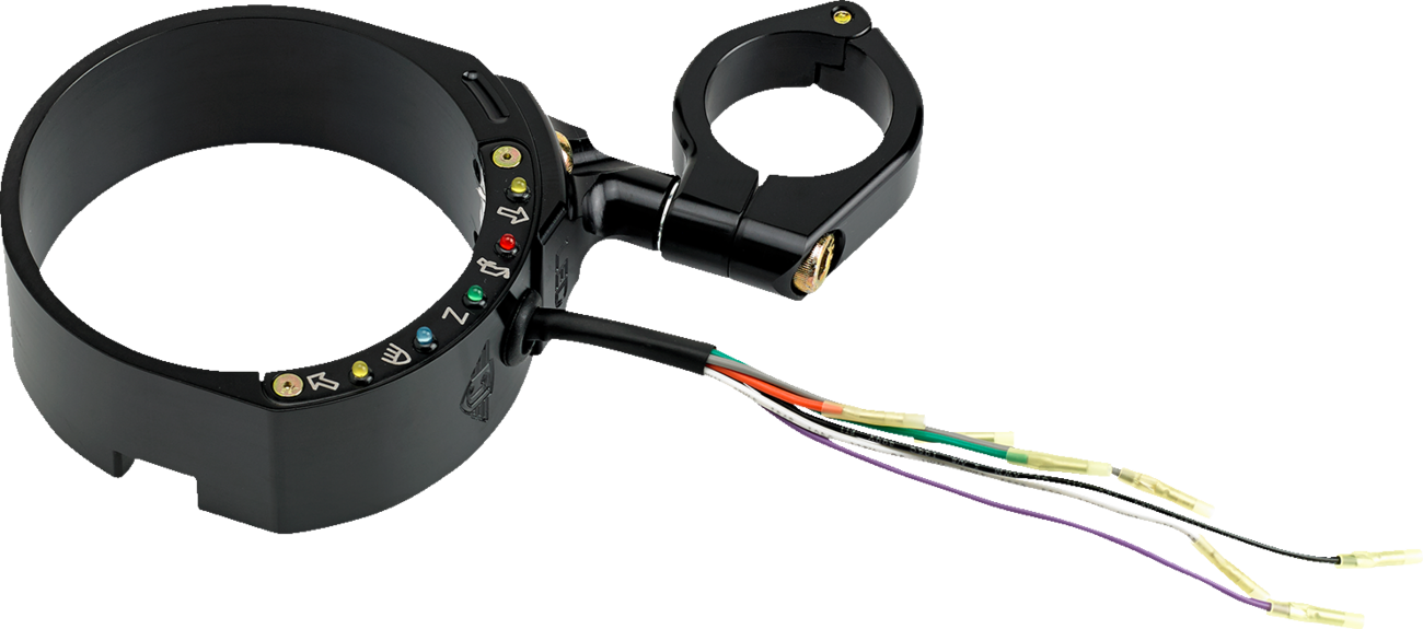 JOKER MACHINE Speedometer Side Mount - Left / Black 2210-0649