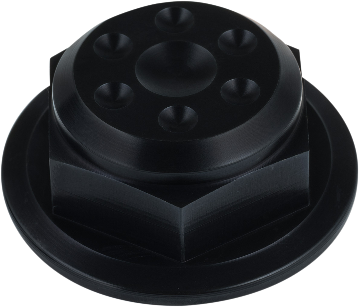 JOKER MACHINE Steering Stem Nut - Black Anodized 0410-0296