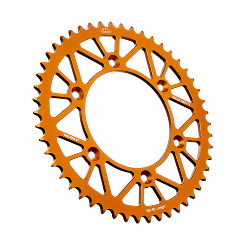 JT Aluminum Racelite Rear Sprocket - JTA897.50ORG