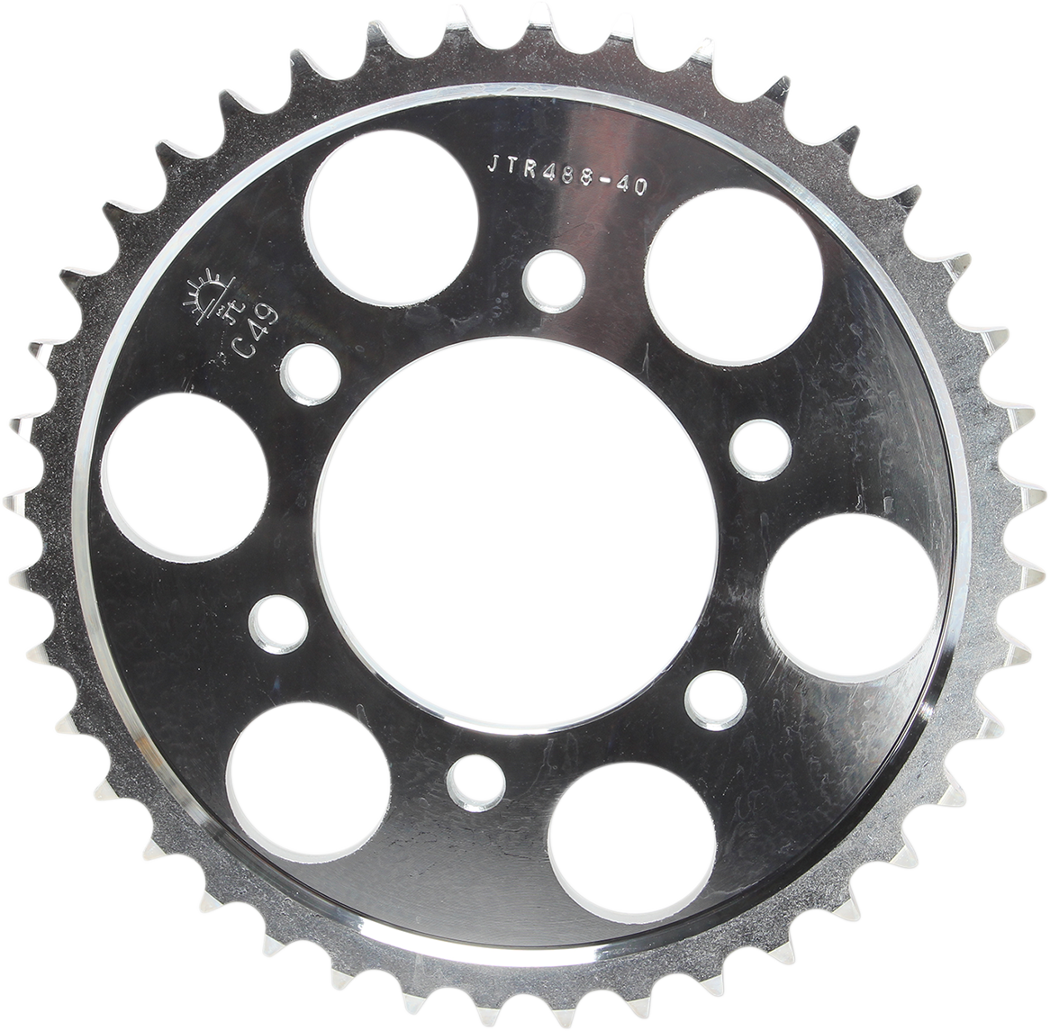 JT SPROCKETS Steel Rear Sprocket - Sprocket / Rear / Kawasaki / 40-Tooth JTR488-40