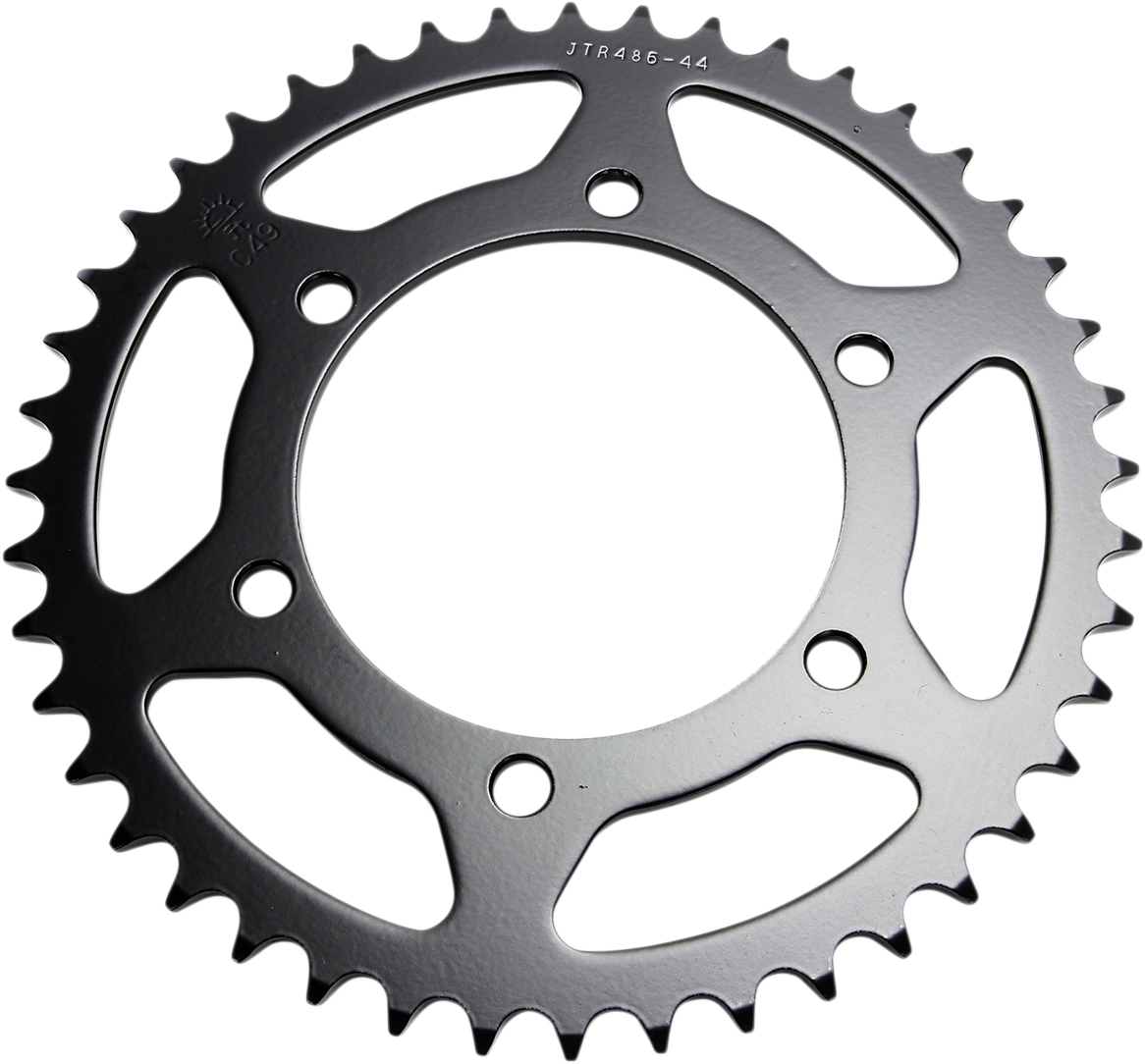 JT SPROCKETS Steel Rear Sprocket - Sprocket / Rear / Kawasaki/Yamaha / 44-Tooth JTR486-44