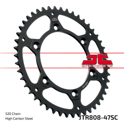 JT Steel Rear Sprocket - JTR808.47SC