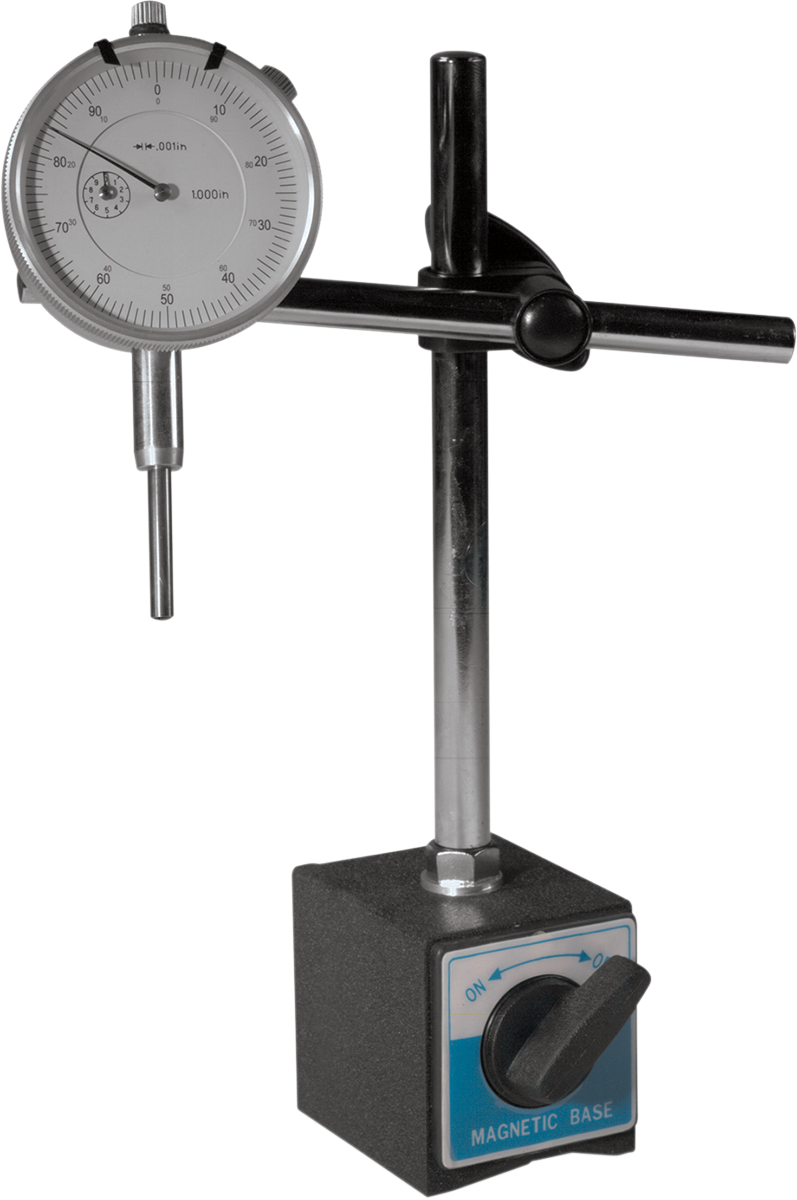 K&L SUPPLY Dial Indicator Gauge - Dial Indicator / Magnetic Base 3850-0013