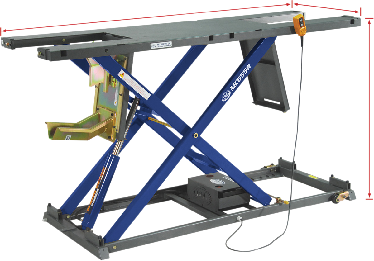 K&L SUPPLY MC655R Hydraulic Lift