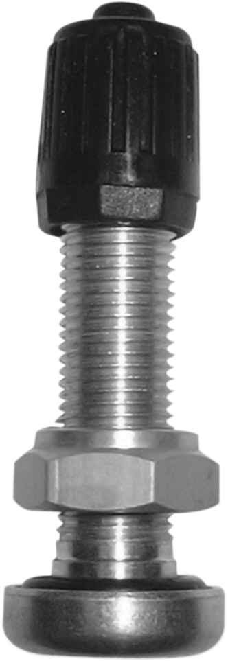 K&L SUPPLY Short Valve Stem - Valve Stem / Straight / Short / Silver 0360-0039