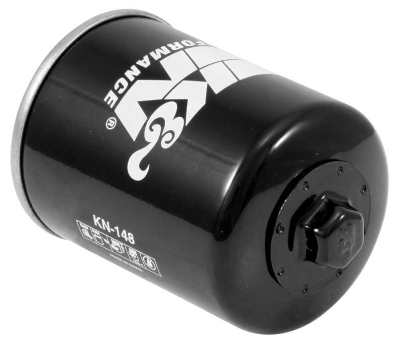 K&N Engineering K&N 2001-2012 Yamaha FJR 1300/1300A/1300AE/1300AS 2.688in OD x 3.813in H Oil Filter - KN-148