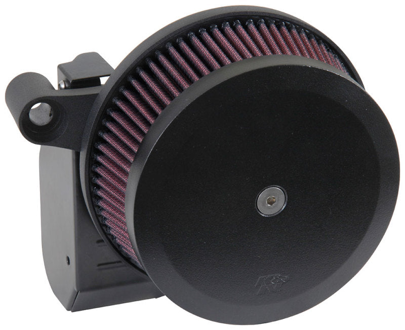K&N Engineering K&N 2017-2018 Harley-Davidson Road Glide Hammer Black Street Metal Intake System - RK-3954B