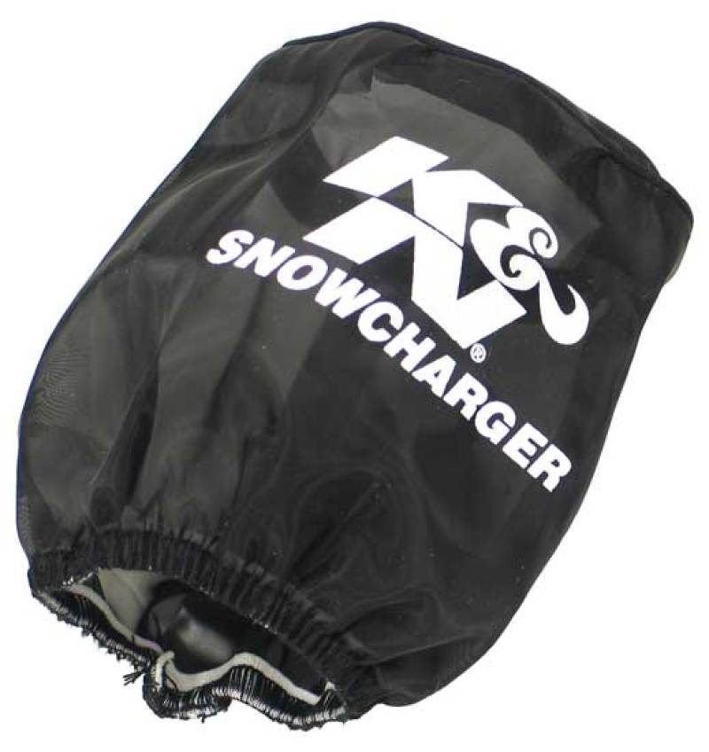 K&N Engineering K&N Filter Wrap Drycharger Oval Tapered Black - 3.75in Base I/S Width x 3in Top I/S Width x 4in H - SN-2530PK