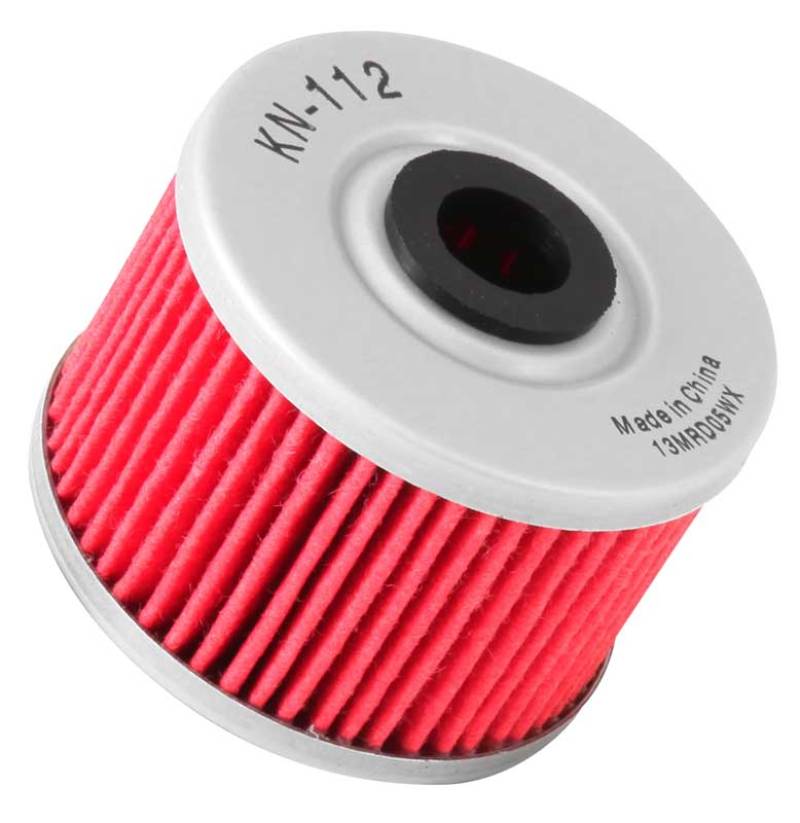 K&N Engineering K&N Honda/Kawasaki/Polaris/Suzuki 1.969in OD x .469in ID x 1.438in H Oil Filter - KN-112