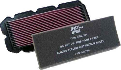 K&N High Flow Air Filter - HA-1596