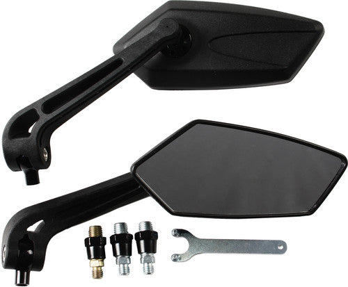 K&S GT Style Composite Mirrors - 17-1001